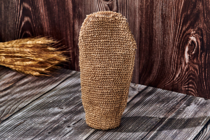 Natural Bath & Shower Exfoliating Mitt, Plastic Free