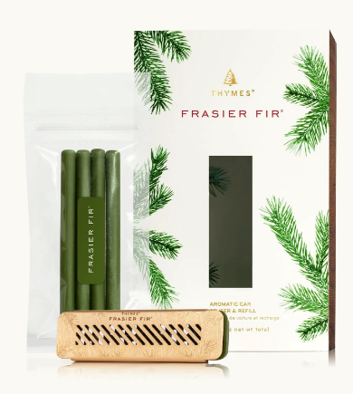 Thymes Frasier Fir Car Diffuser Kit