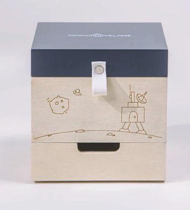 Wooden Musical Souvenir Box by Coco Village