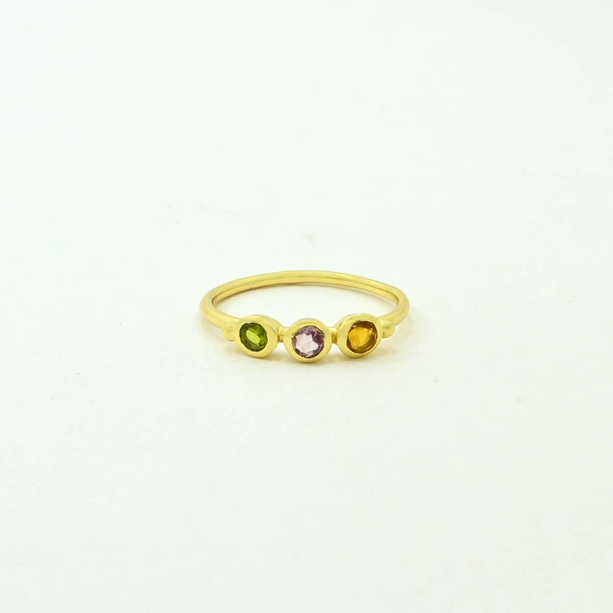 Noyre Berlin Lucille Ring, Multicolor Tourmaline
