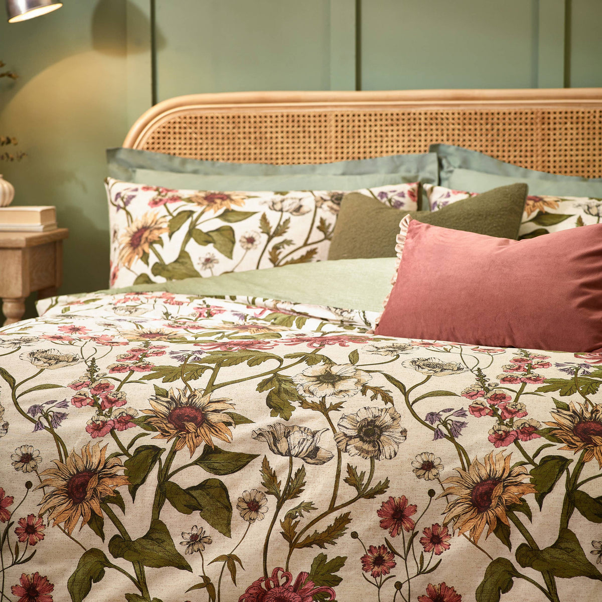 Wallflower Duvet Cover Set, Natural