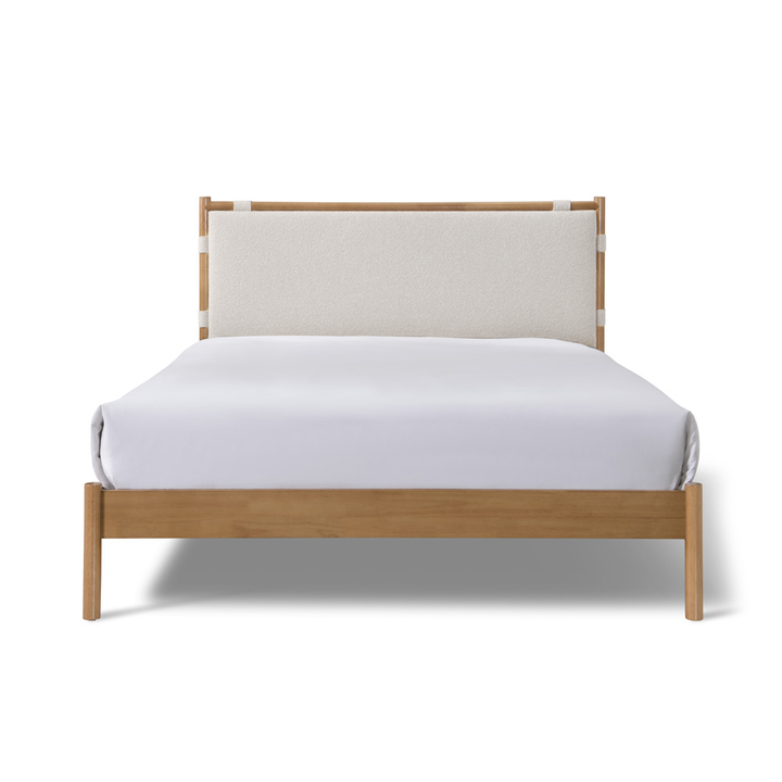 Laval Queen Bed, Buff