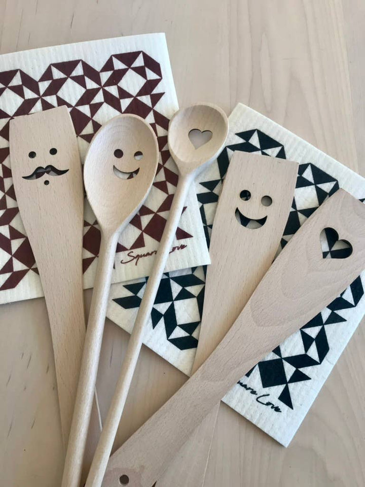 Wooden Heart Spatula