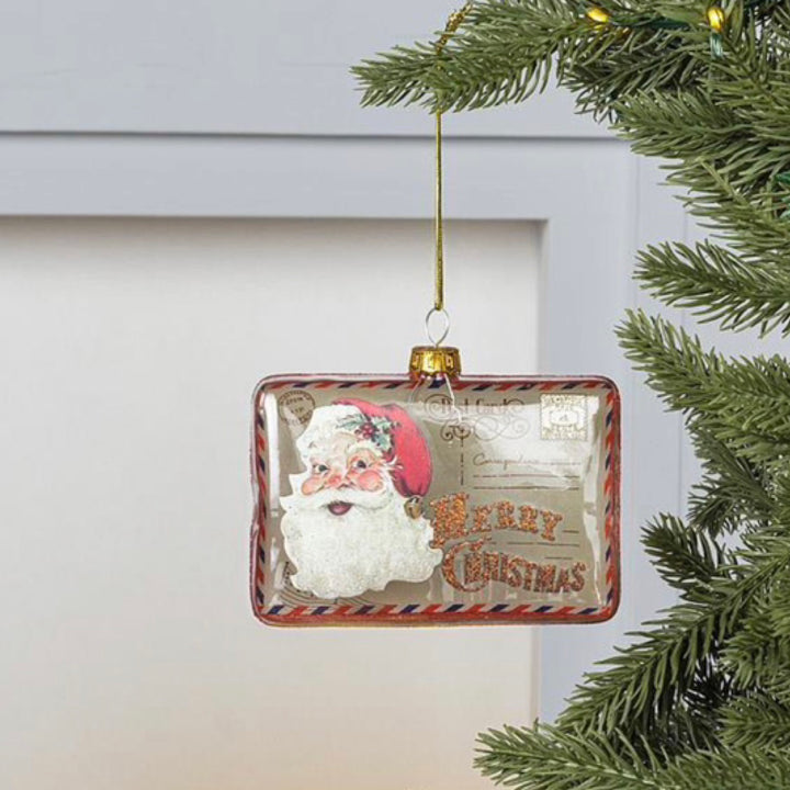Christmas Post Card Ornament