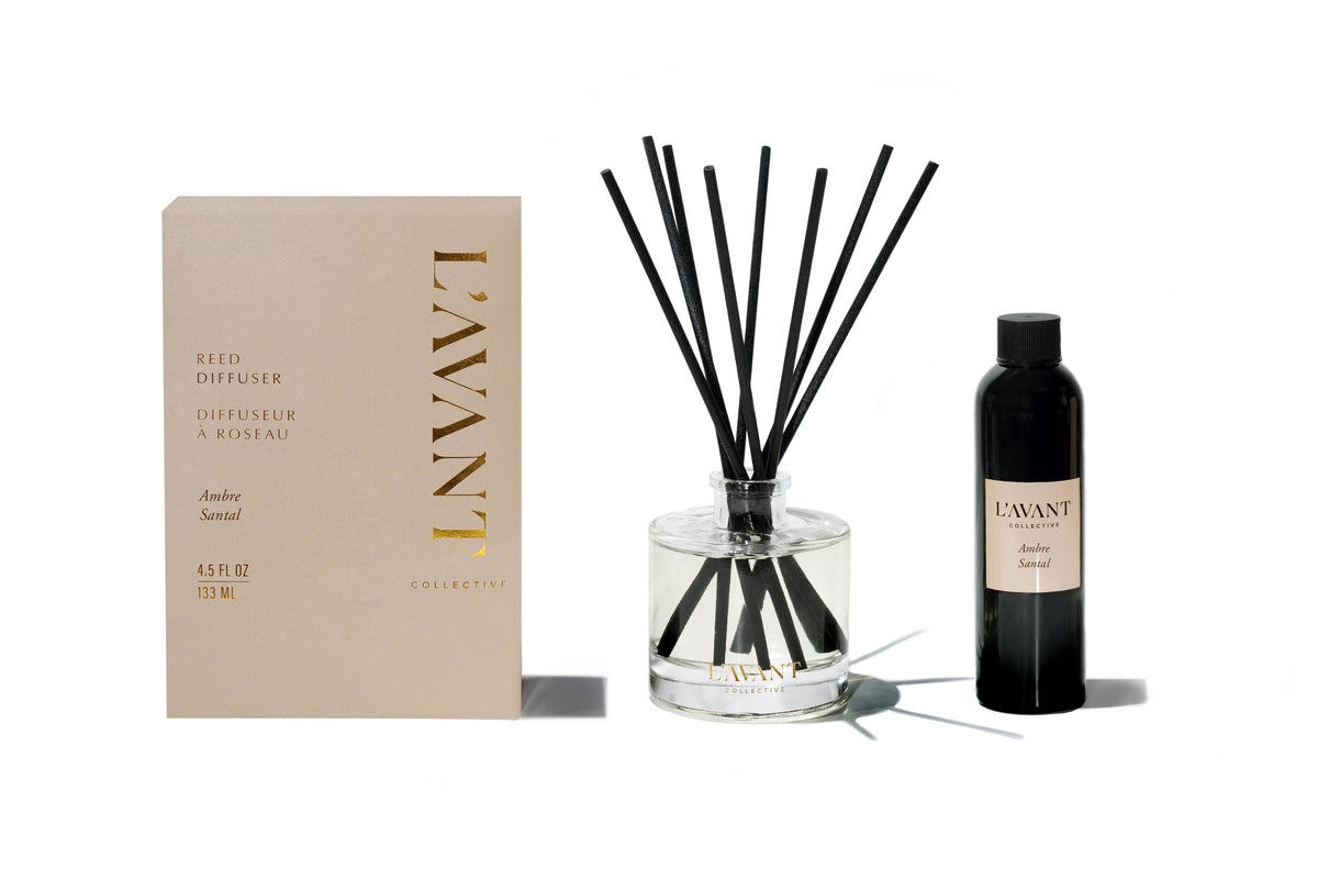 L'AVANT Reed Diffuser, Ambre Santal
