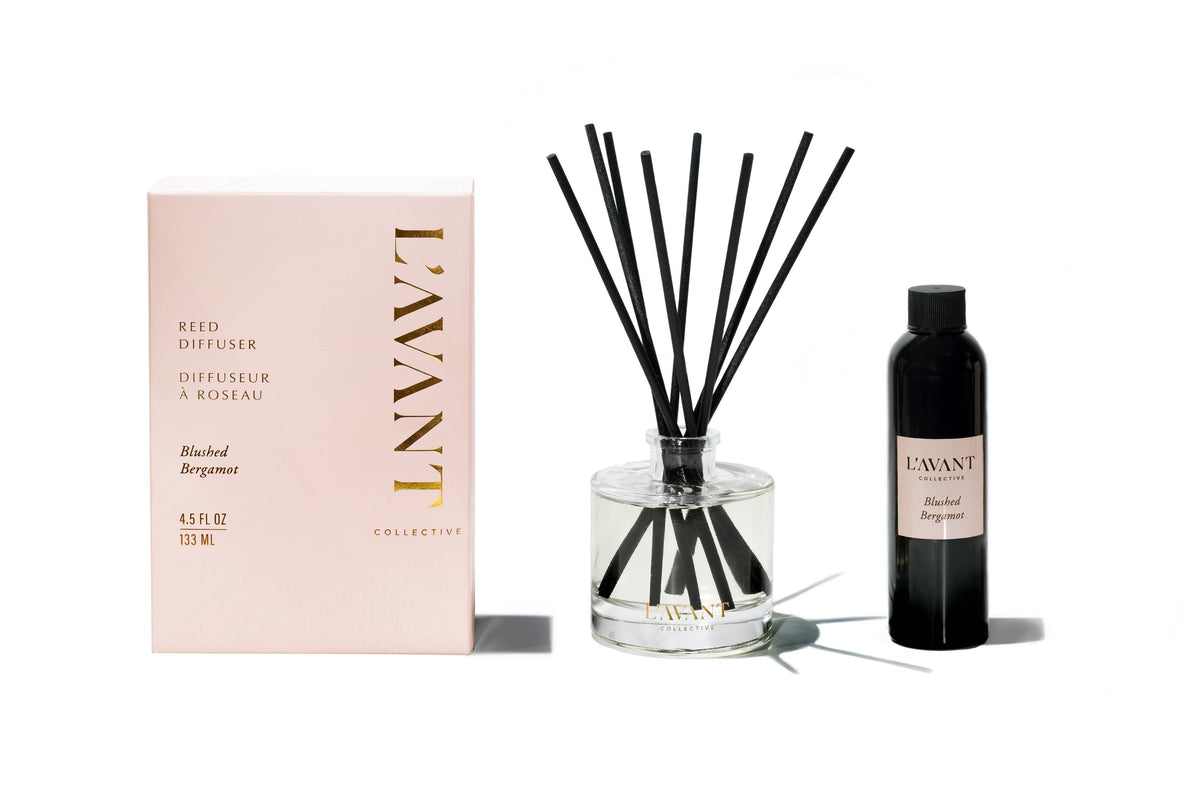 L'AVANT Reed Diffuser, Blushed Bergamot