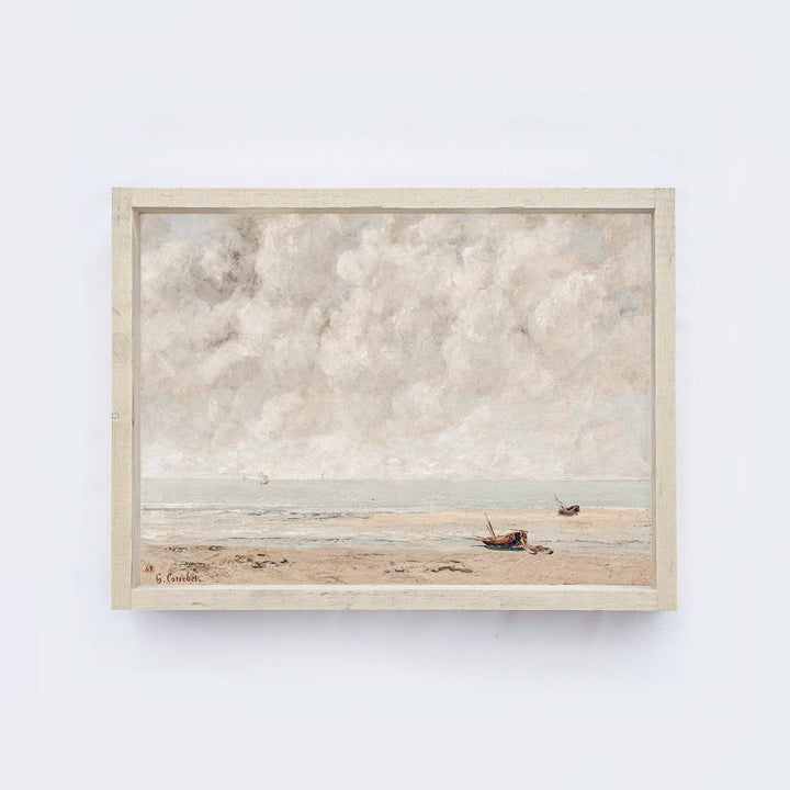 Vintage Print Framed, Seaside