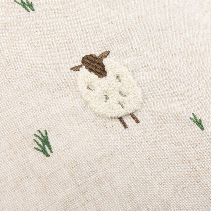 Ramble Sheep Tufted Cushion, Natural