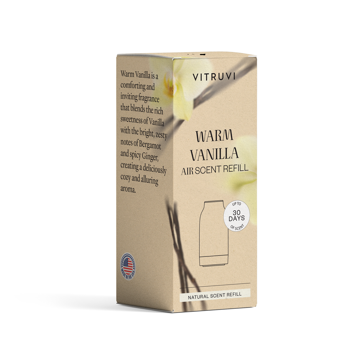 Warm Vanilla Air Waterless Diffuser Refill
