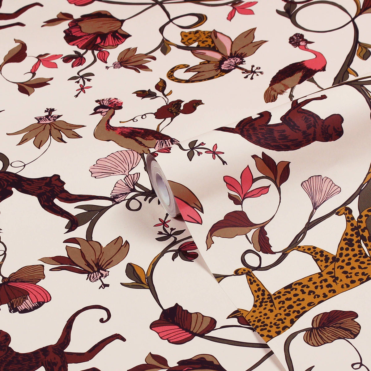 Exotic Wildlings Wallpaper, Natural