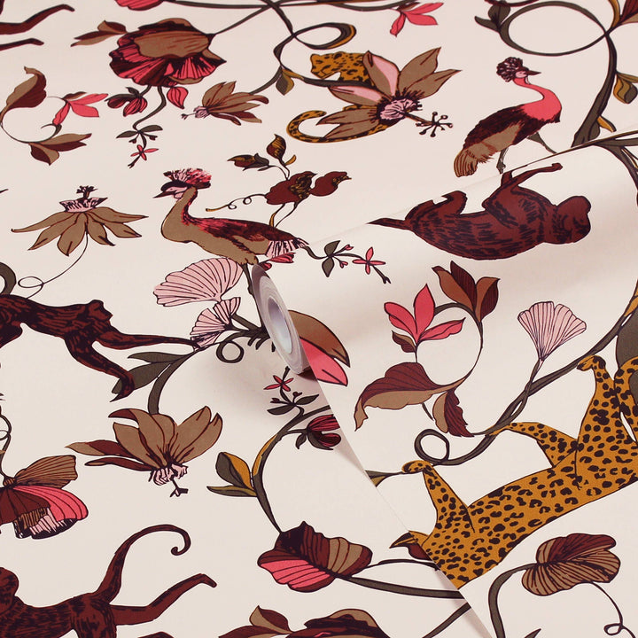 Exotic Wildlings Wallpaper, Natural
