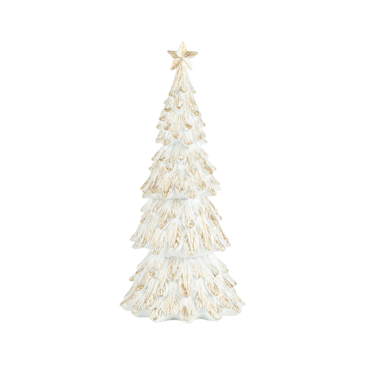 Frosted Evergreen Decor Tree