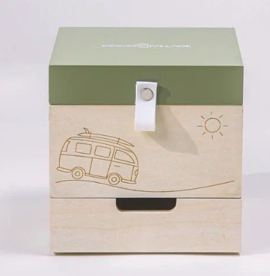 Wooden Musical Souvenir Box by Coco Village