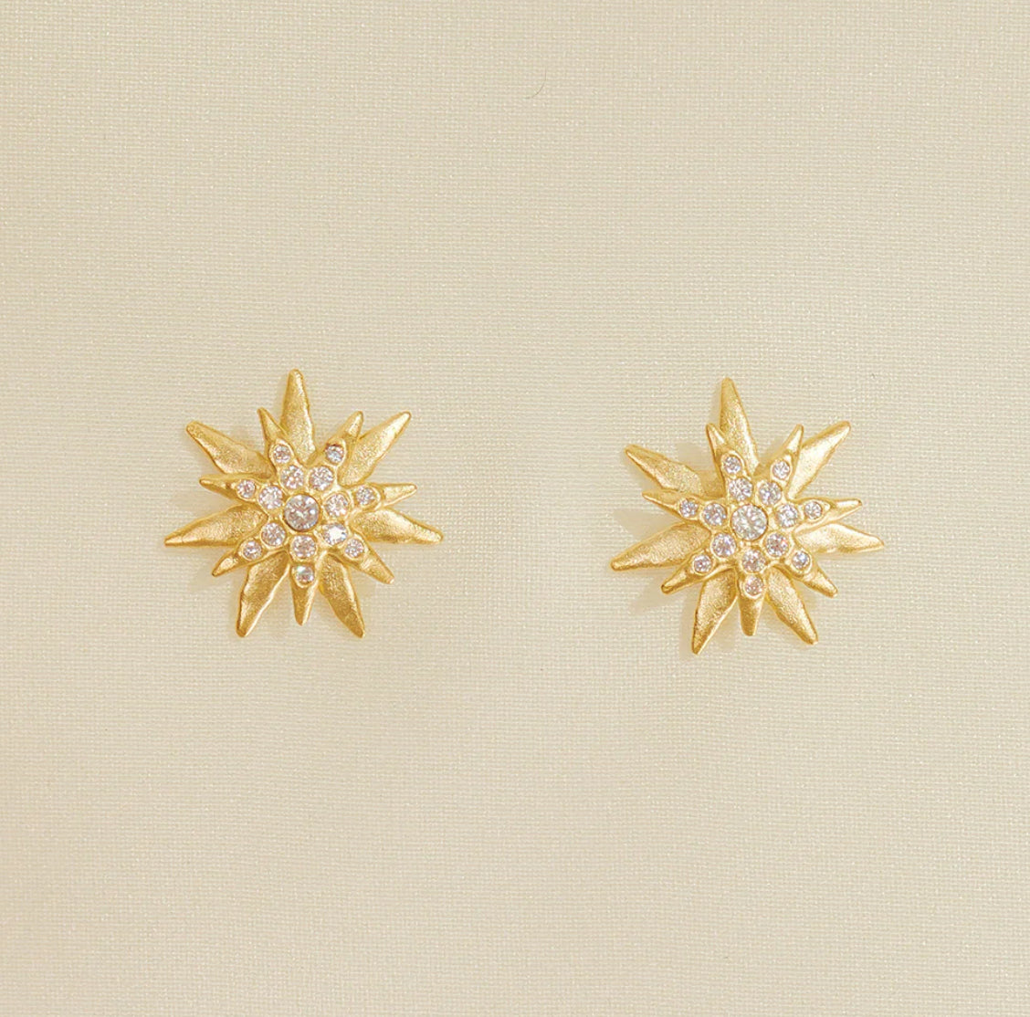 Vienna Rotating Star Stud Earrings