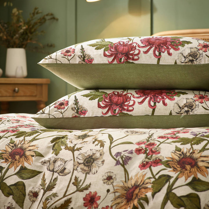 Wallflower Duvet Cover Set, Natural