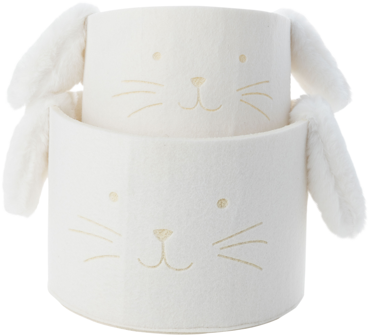 Felt Bunny Basket