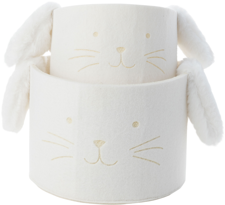 Felt Bunny Basket