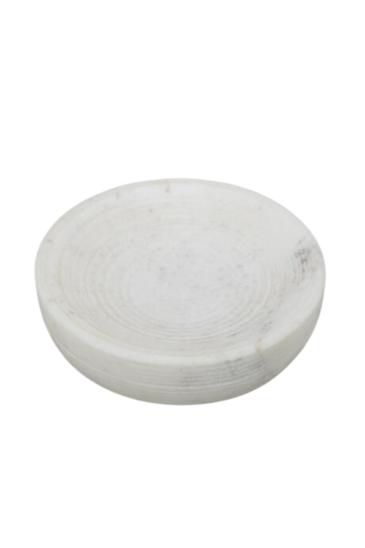 Marble Soap & Brush Holder