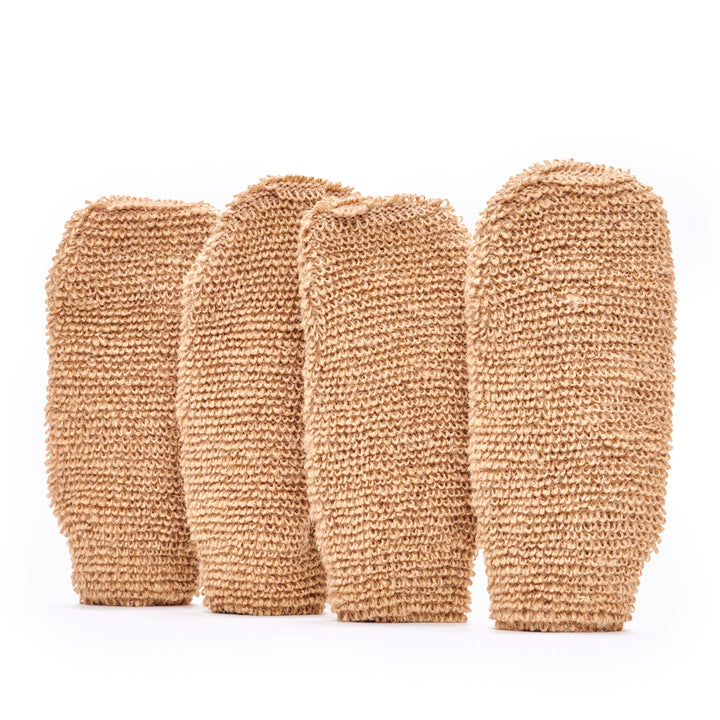 Natural Bath & Shower Exfoliating Mitt, Plastic Free