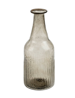 Recycled Glass Bottle Bud Vase