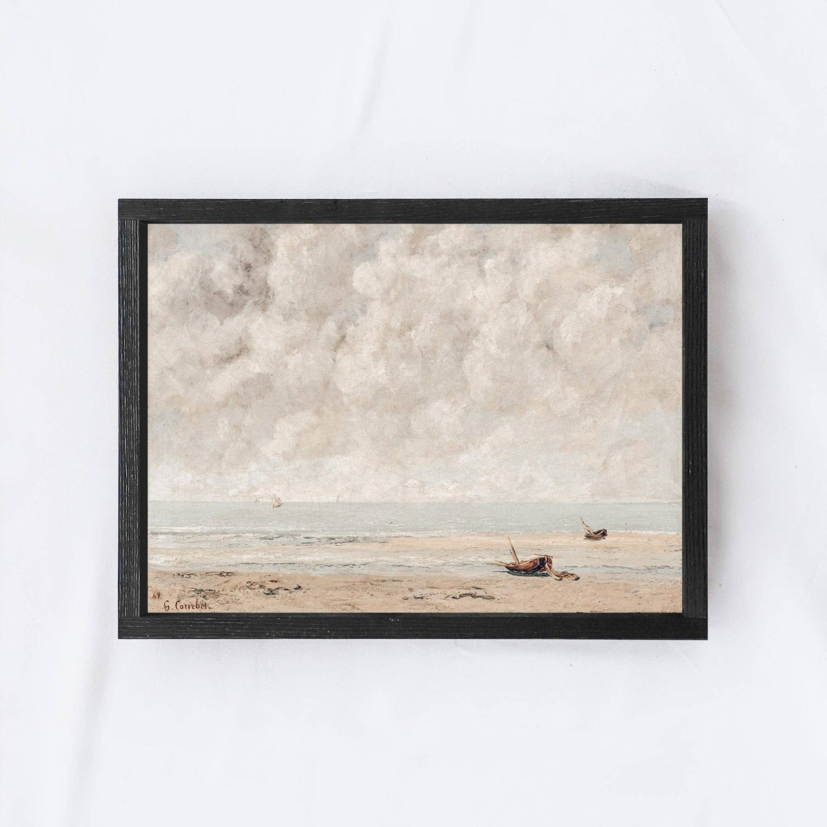 Vintage Print Framed, Seaside