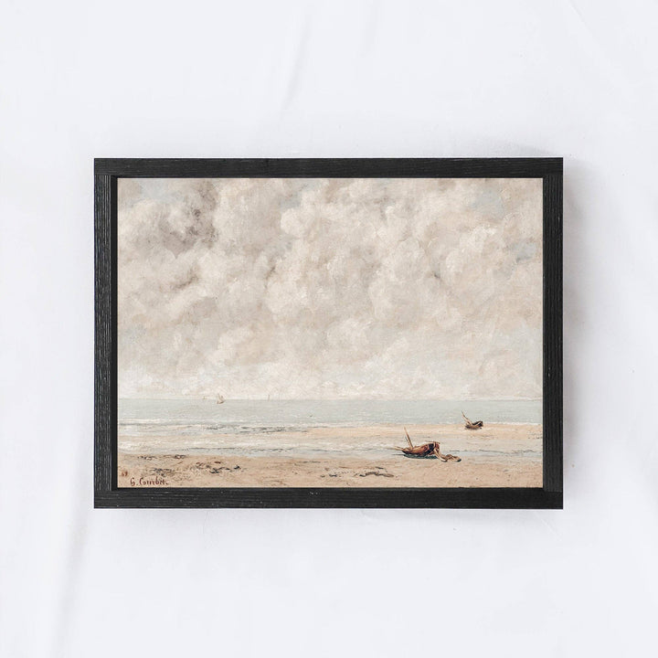 Vintage Print Framed, Seaside