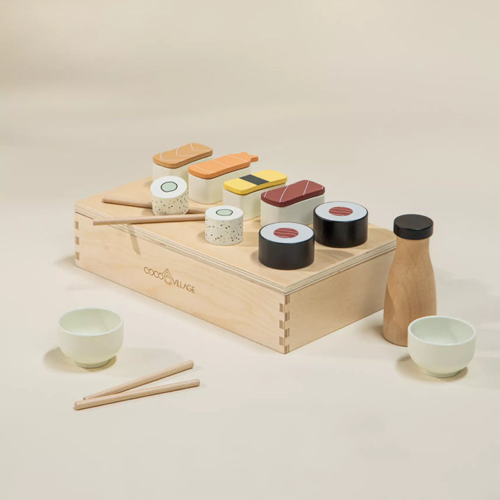 Coco Village Wooden Sushi Playset