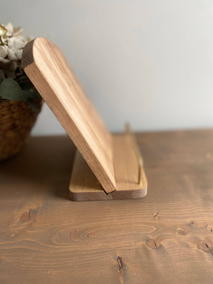 Cookbook Stand, Walnut