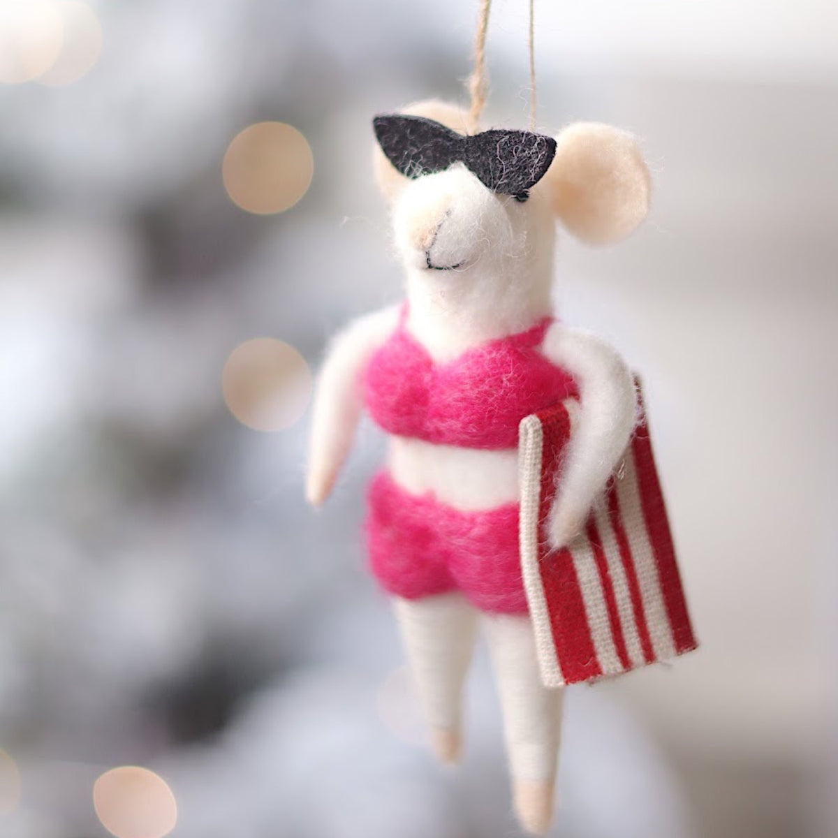 Bikini Bonnie Mouse Ornament