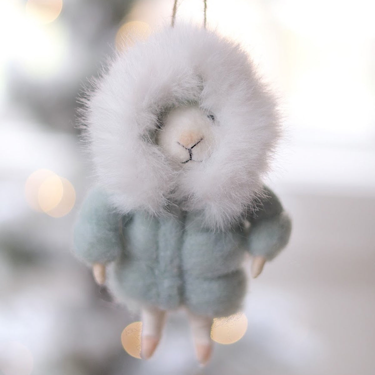 Parka Paulette Mouse Ornament