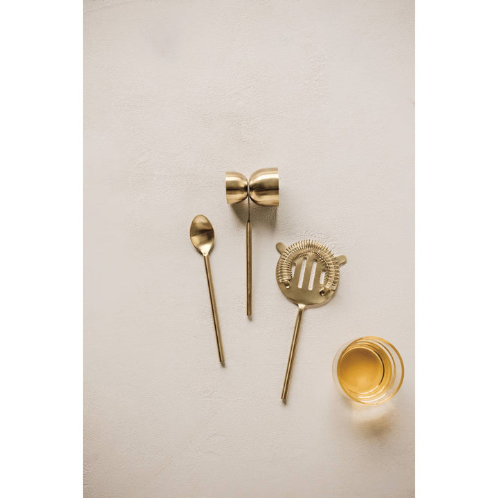 Matte Gold Bar Tools Set of 3