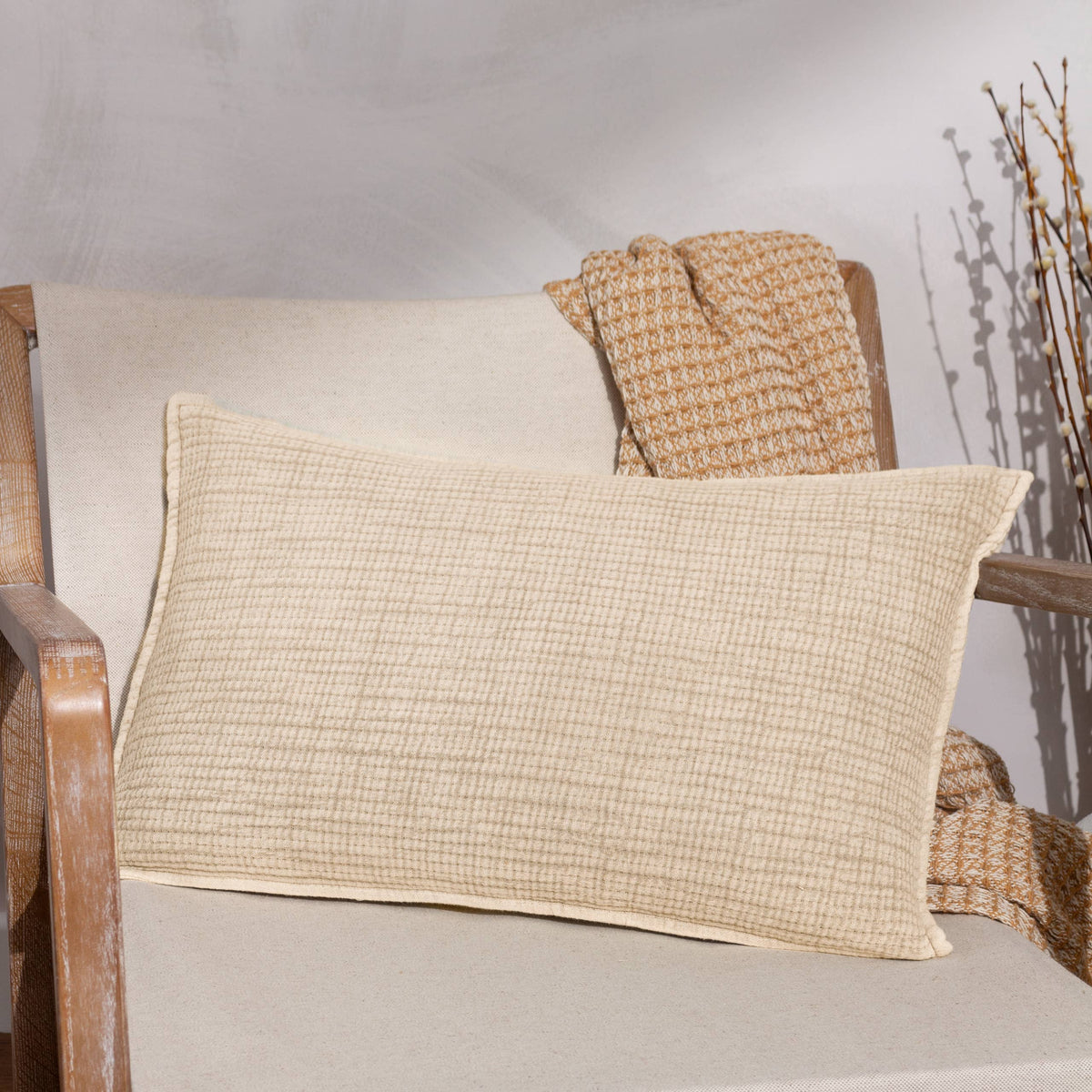 Ribble Cushion, Natural
