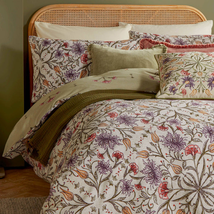 Tilda Floral Printed Duvet Cover Set, Multi