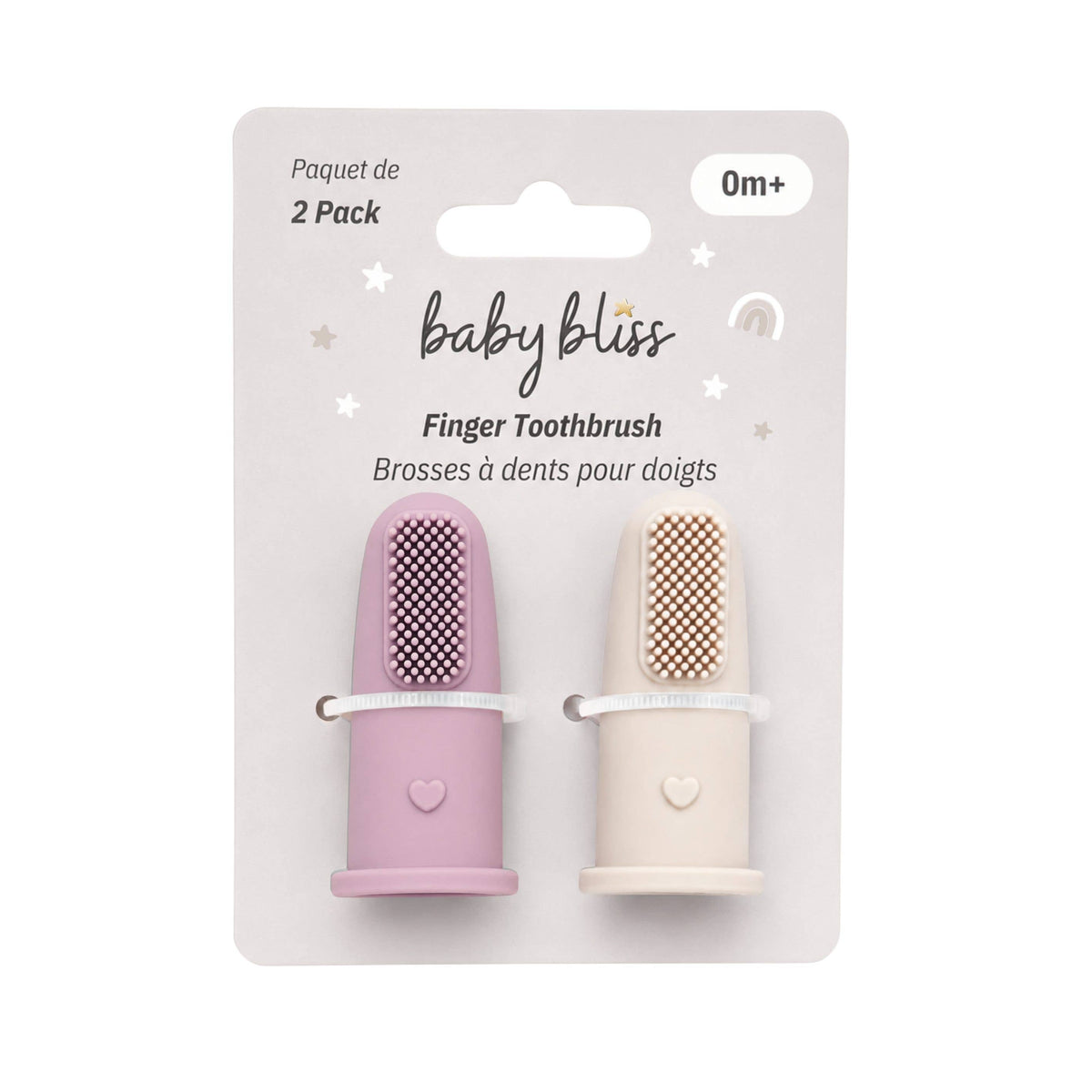 Infant Toothbrush - Lavender & Cream