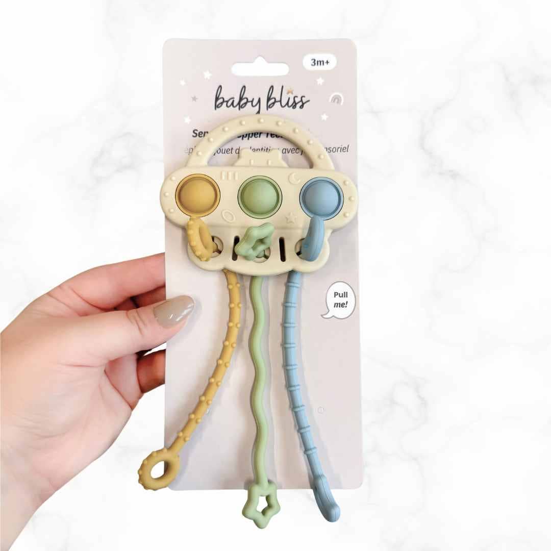 Sensory Pull String Toy - Spaceship