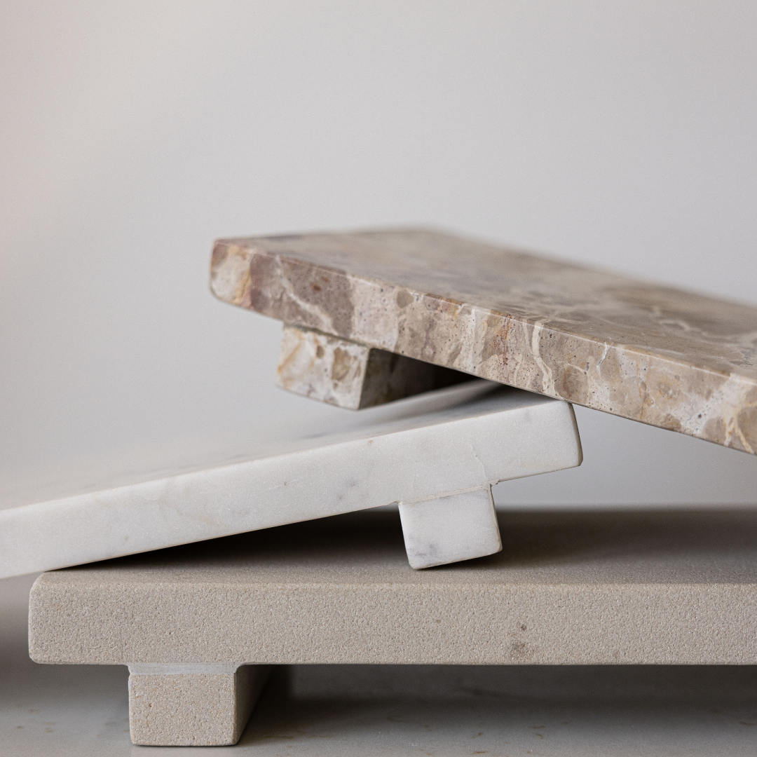Chocolate Marble Trivet Riser