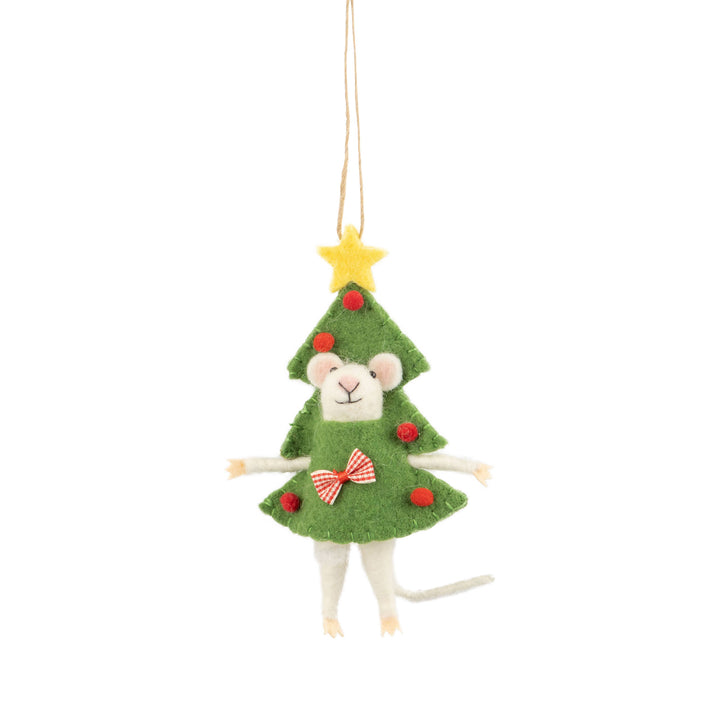 Noel Nicole Felt Mouse Ornament