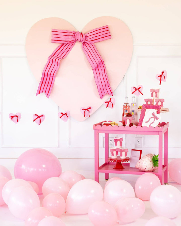 Felt Heart Banner, Valentine's Decor