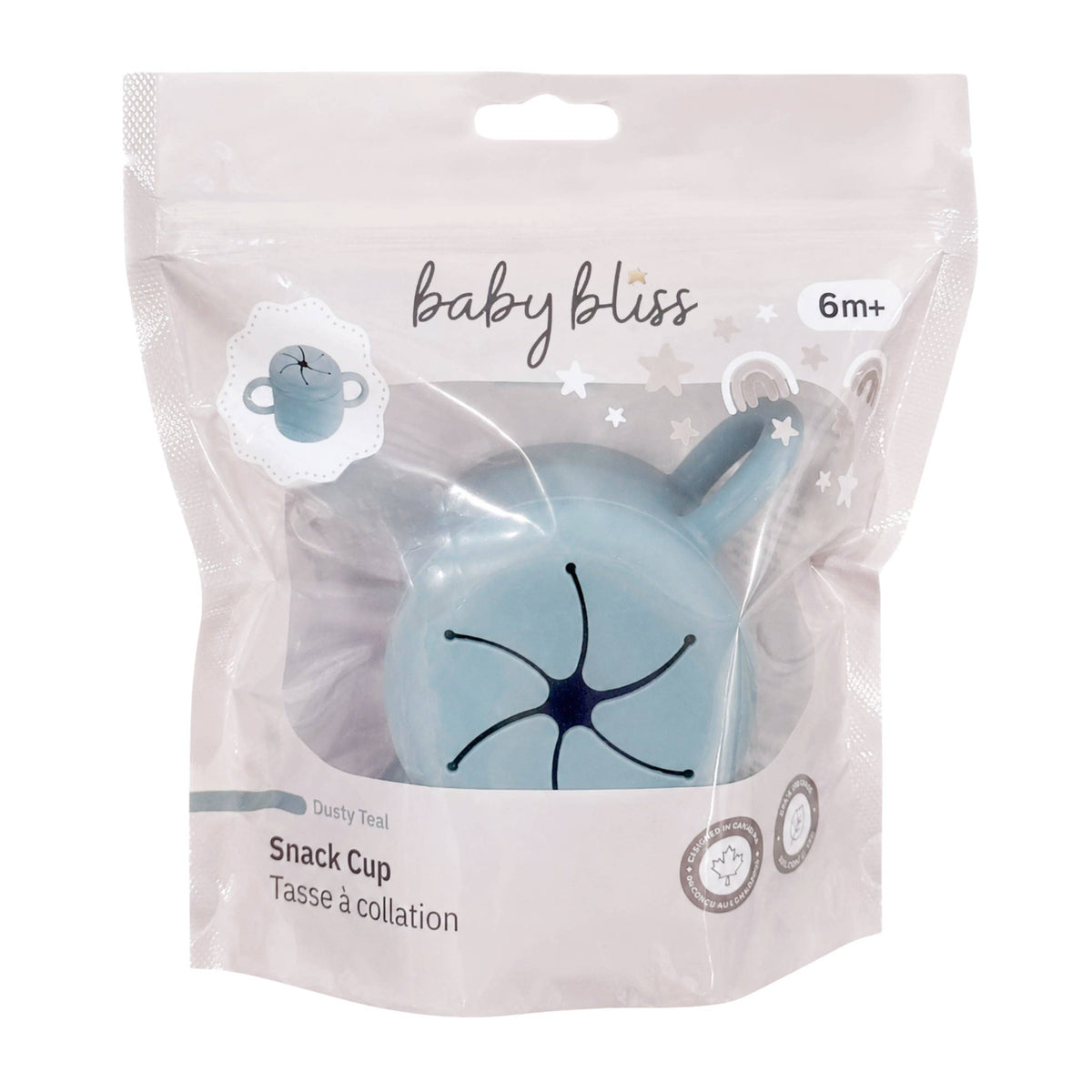 Silicone Snack Cup - Dusty Teal