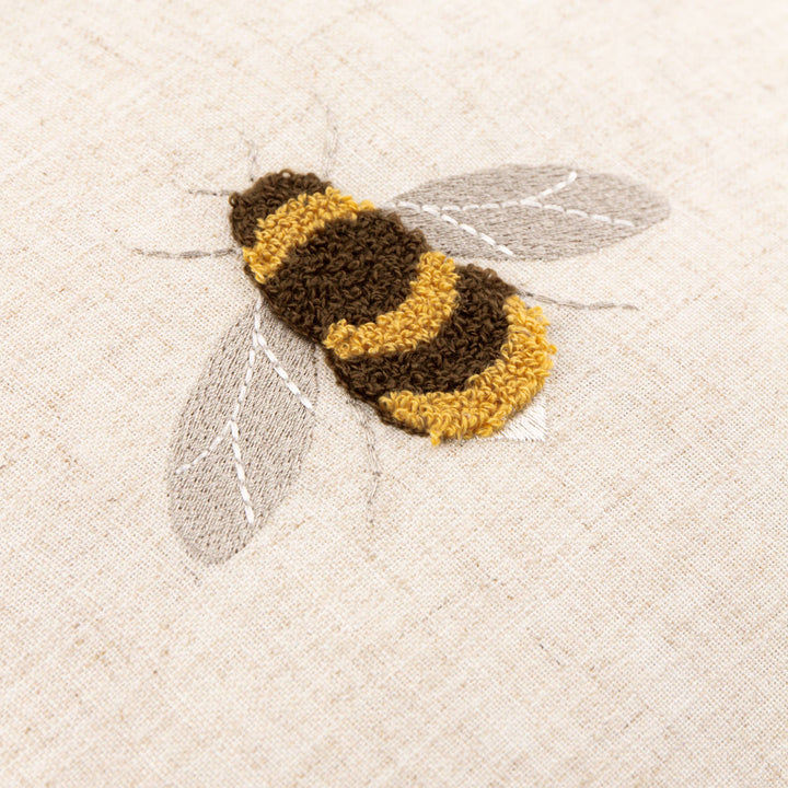Ramble Bee Tufted Cushion, Natural