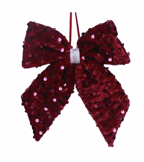 Holiday Bow Ornaments