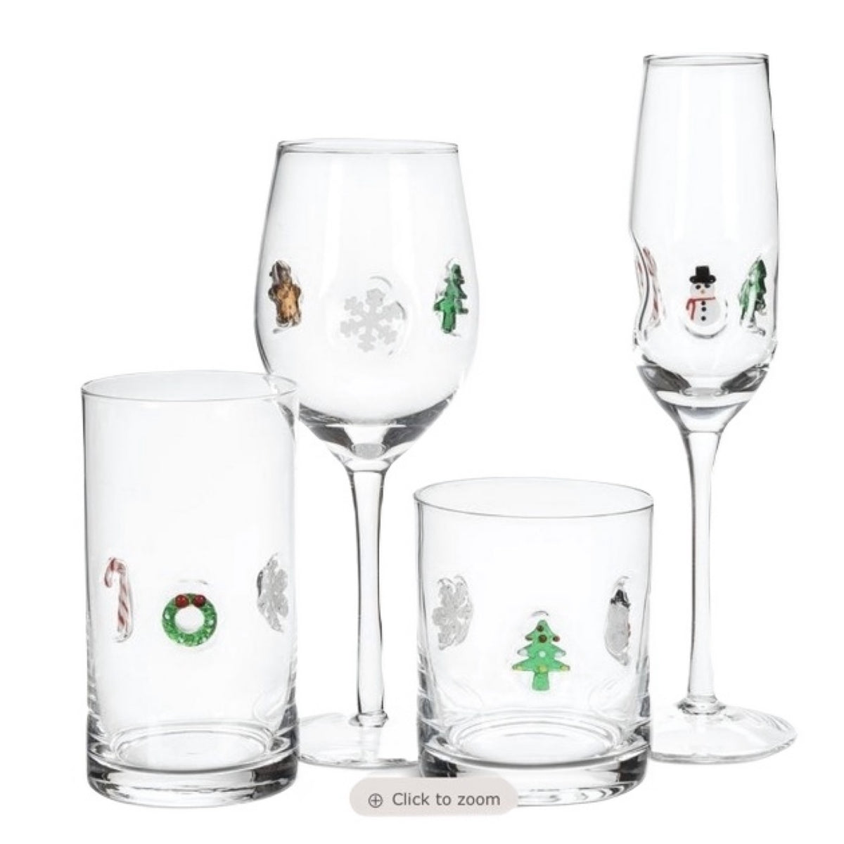 Holiday Icon Glassware