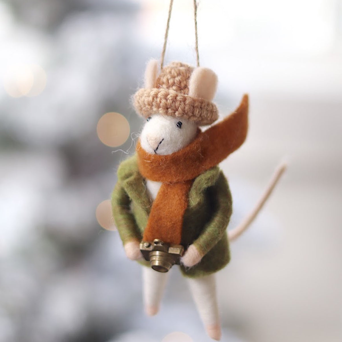 Photographer Phillip Mouse Ornament