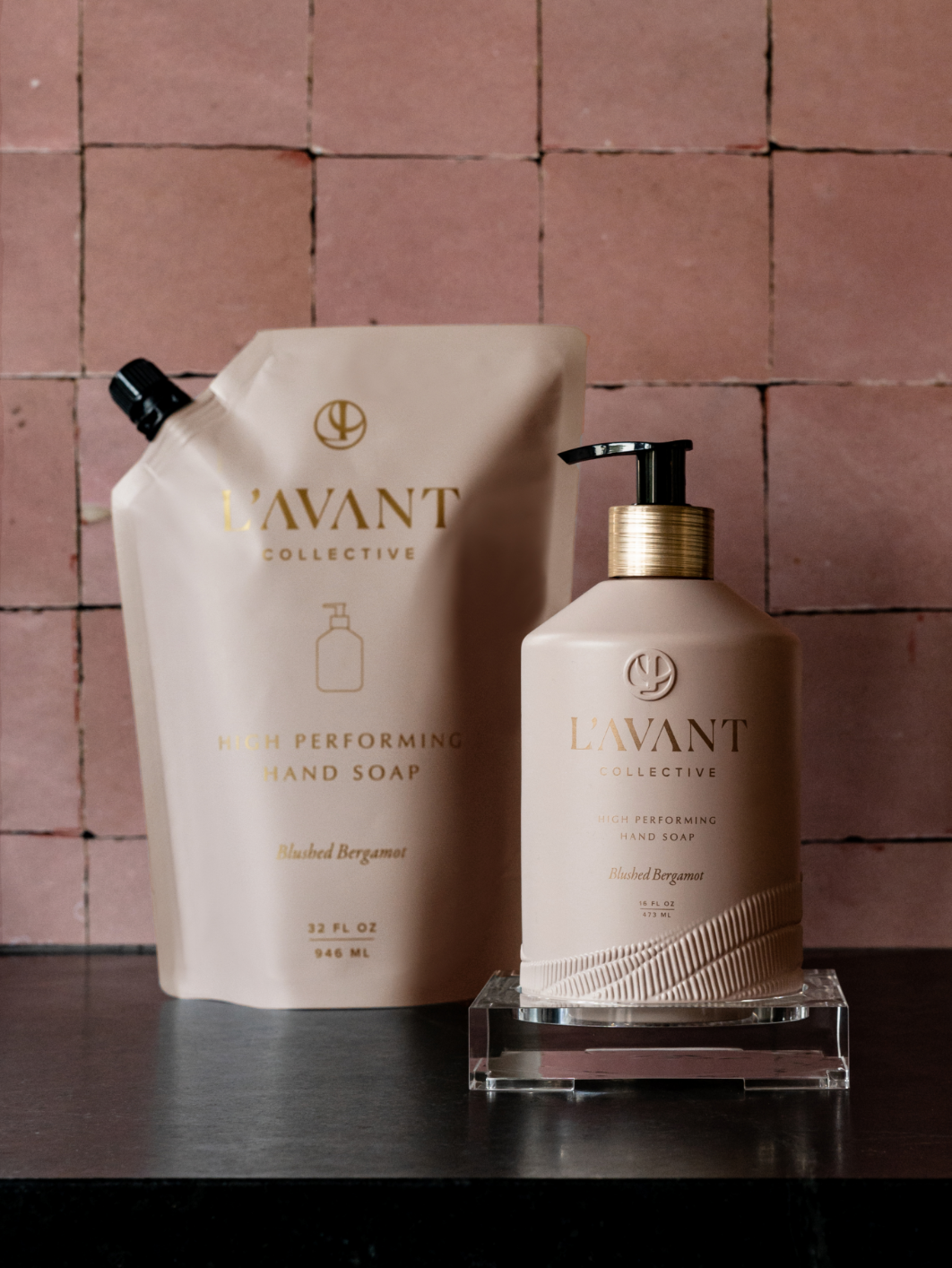 L'AVANT Hand Soap Refill Pouch, Blushed Bergamot