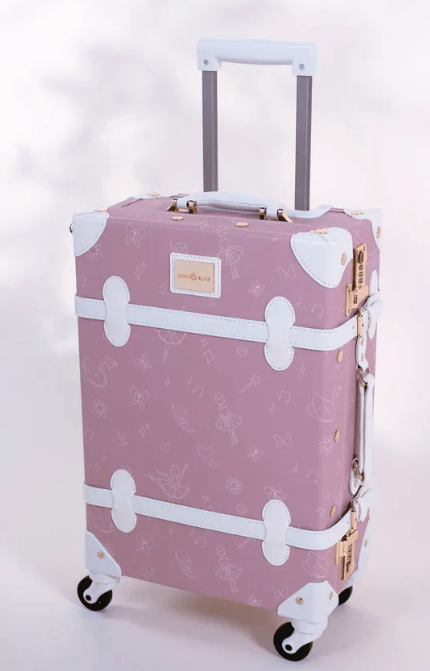 Coco Village Vegan Leather Carry-On Suitcase