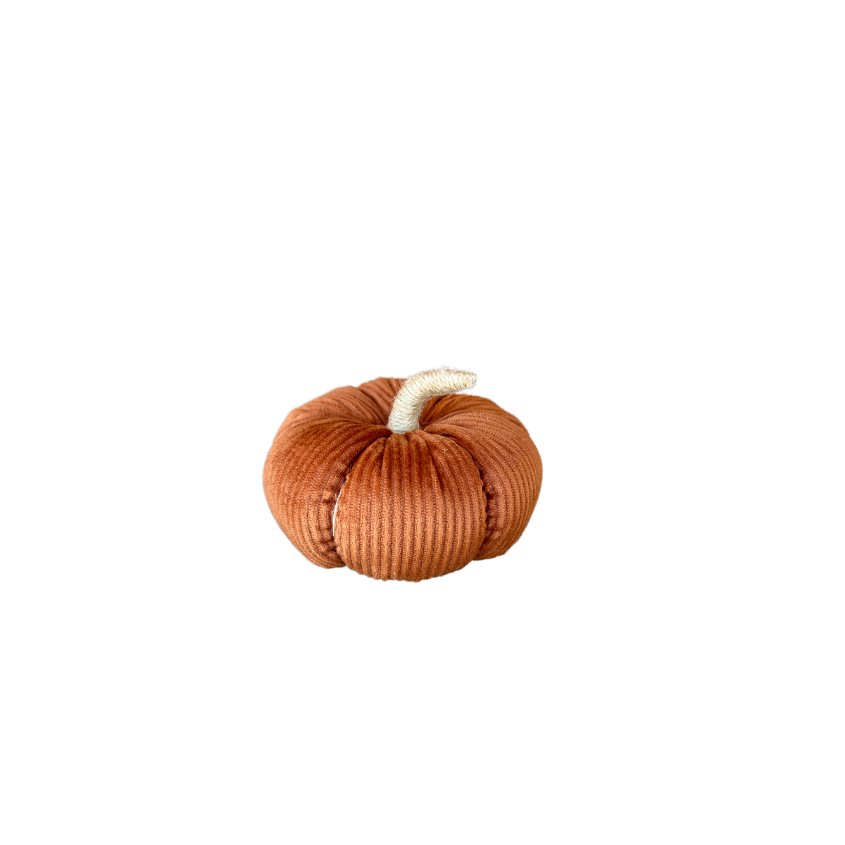 Medium Rust Corduroy Pumpkin