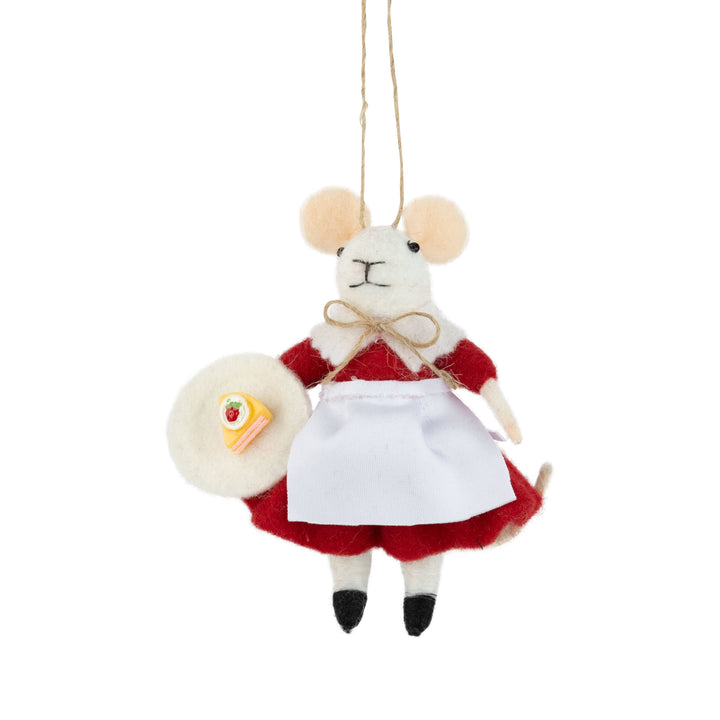 Beatrix Bakewell Felt Mouse Ornament