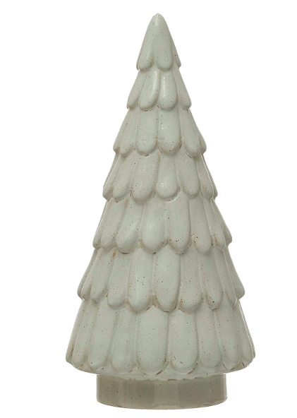 Stoneware Trees with Reactive Glaze