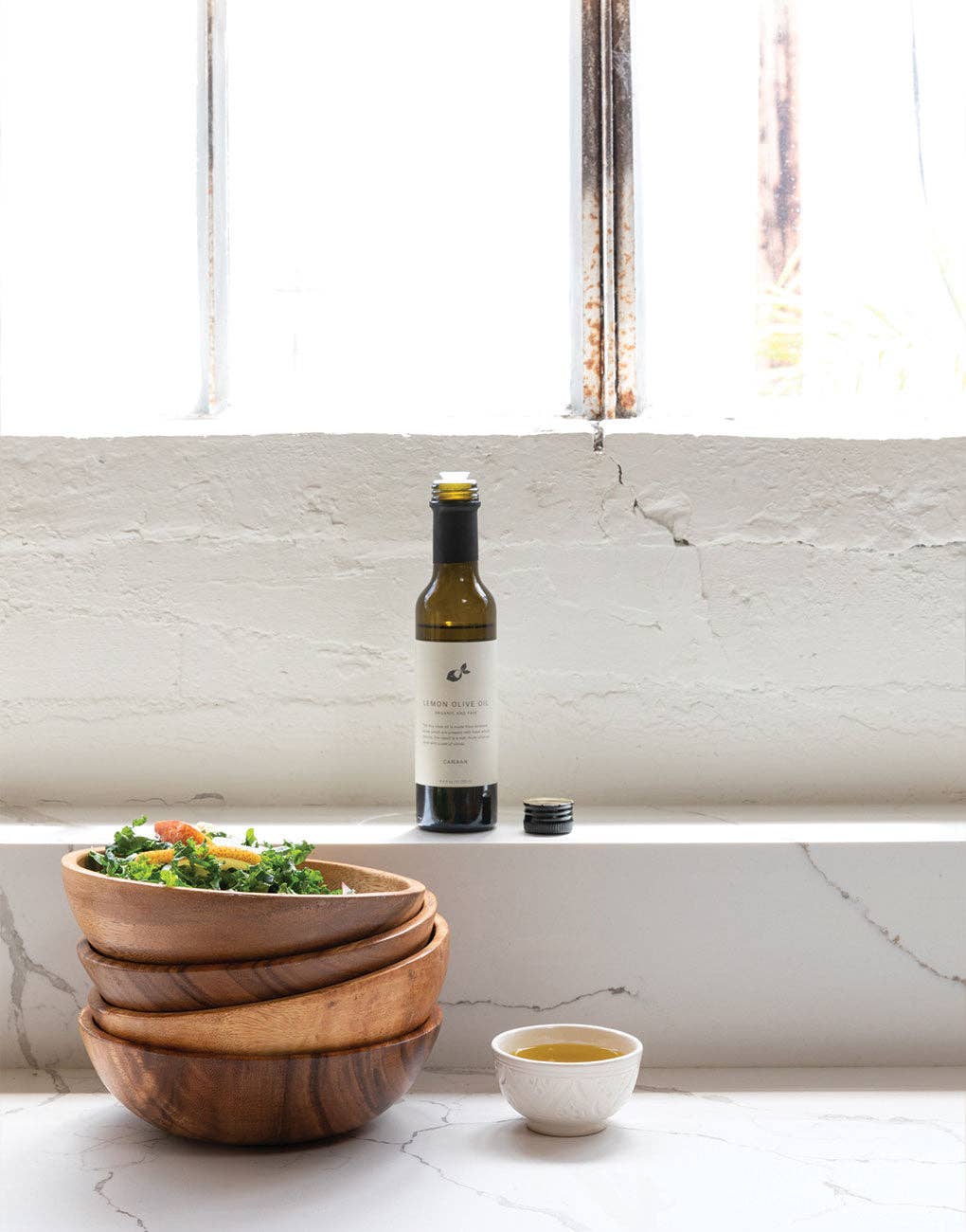 Acacia Wood Salad Bowl