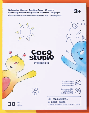 Watercolour Painting Book by Coco Village